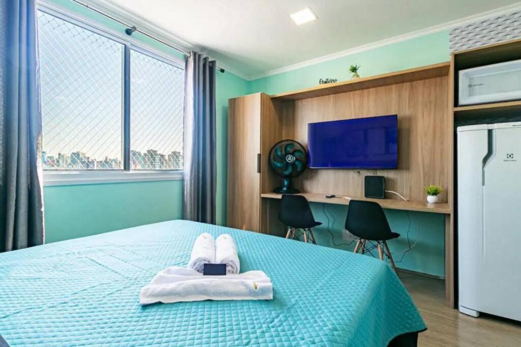 Novo Studio Zafira Metro Bras C/ Piscina São Paulo Exteriör bild