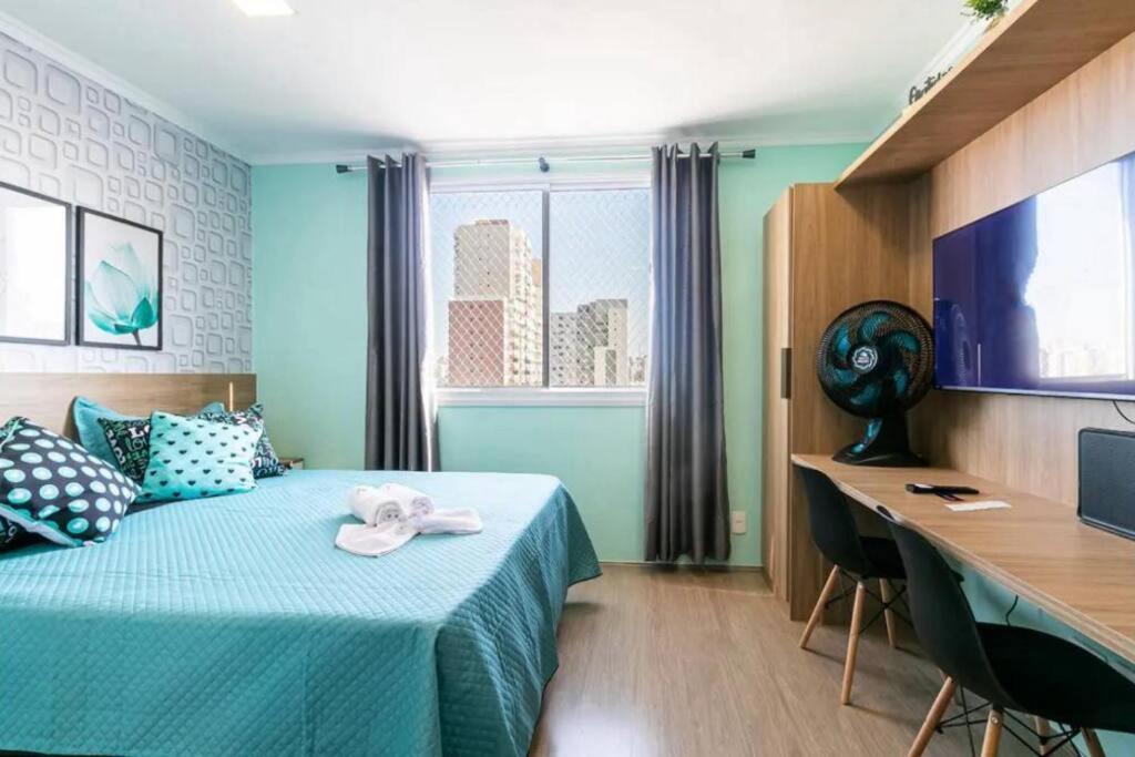 Novo Studio Zafira Metro Bras C/ Piscina São Paulo Exteriör bild
